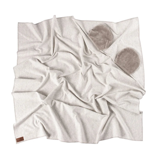 Organic Cotton Grey Swaddle Blanket