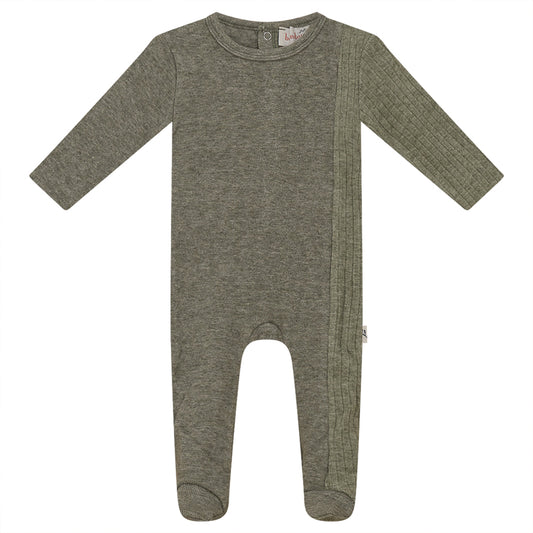 Bondoux Side Ribbed Knit Footie Collection