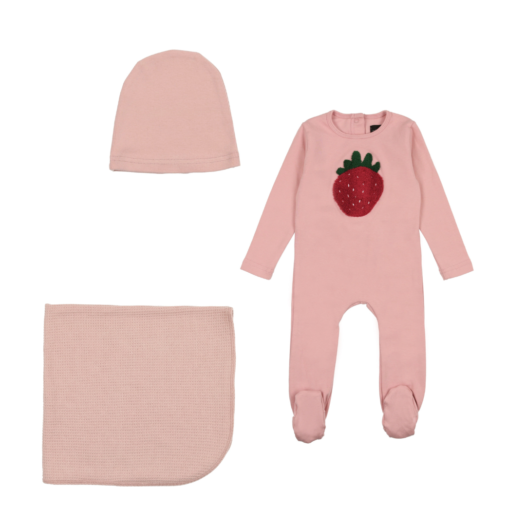 Cuddle & Coo Strawberry Footie Collection