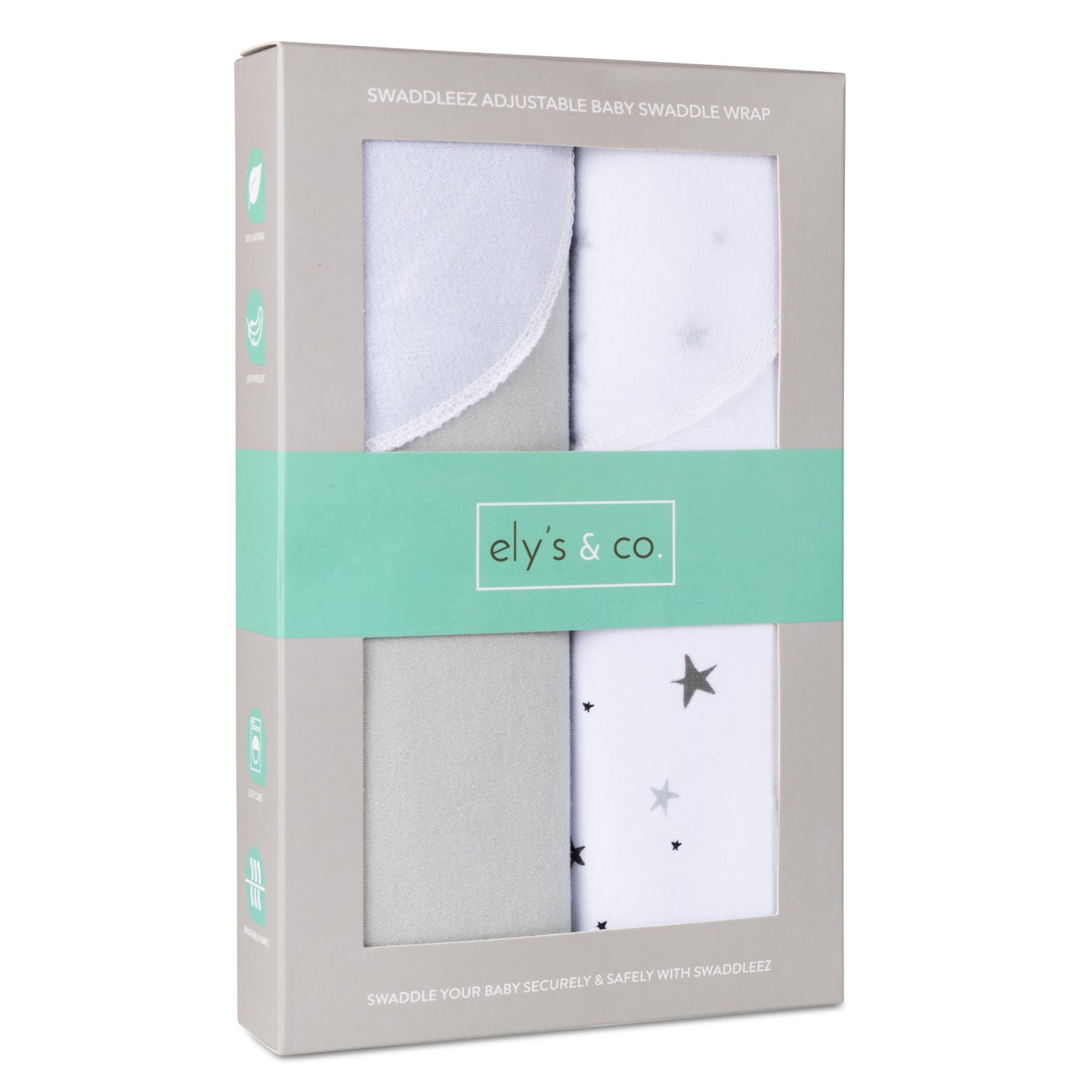 Ely's & Co. Adjustable Swaddle (2 Pack)