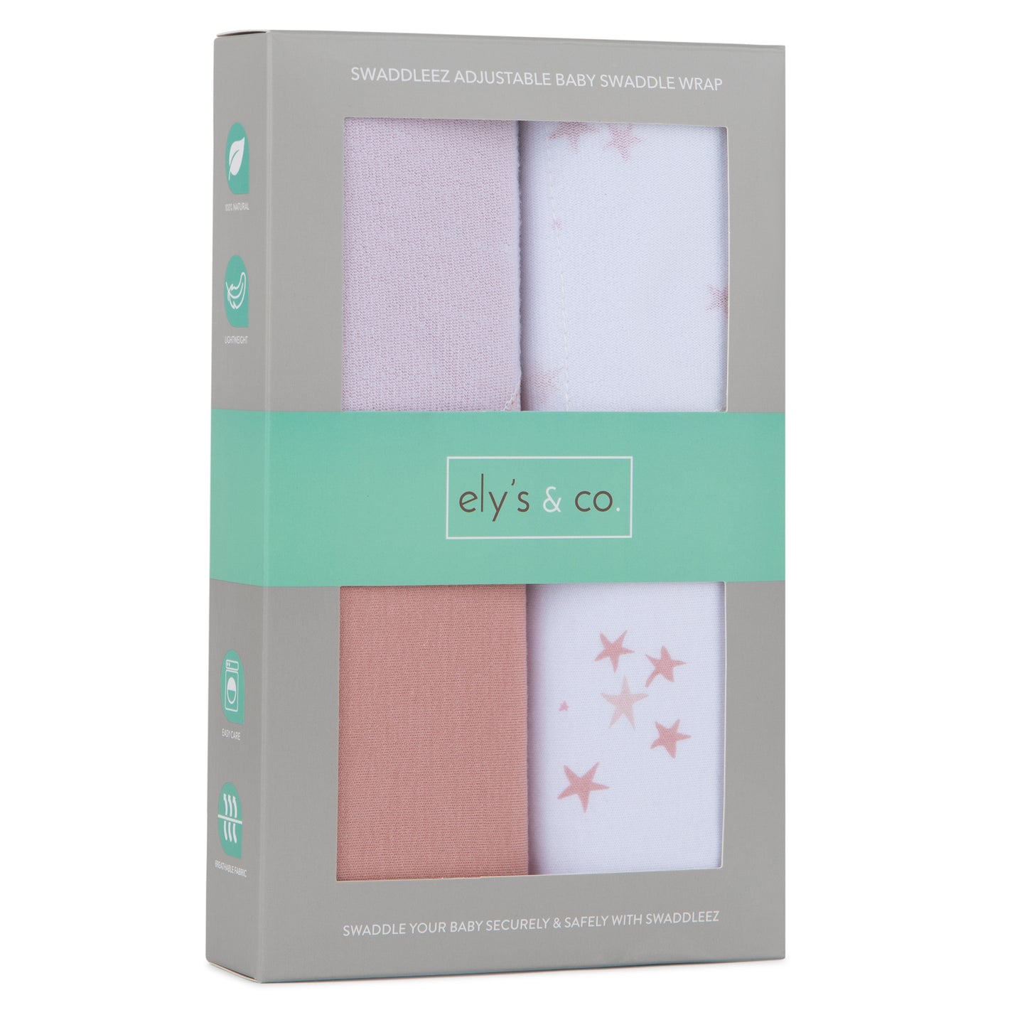 Ely's & Co. Adjustable Swaddle (2 Pack)