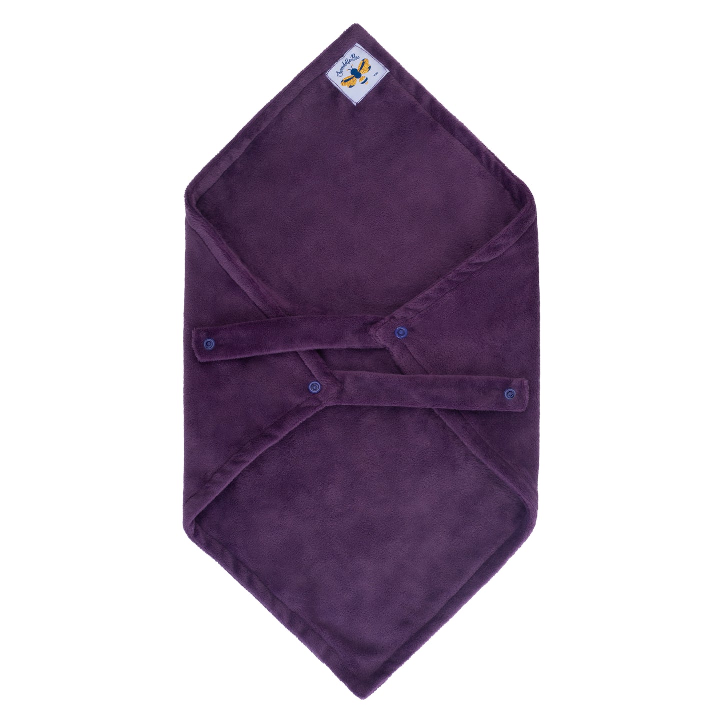 SwaddleBee Jewel Purple LovieBee 2.0 Security Blanket